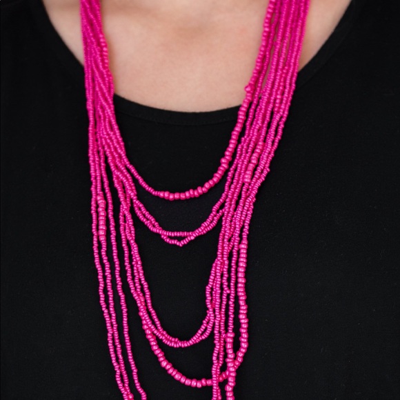 paparazzi Jewelry - Paparazzi Totally Tonga Pink Necklace NWT